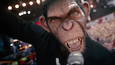 ...: Robbie Williams Biopic Uses a Singing Monkey as Main Character in ‘Greatest Showman’ Director’s New Musical Movie