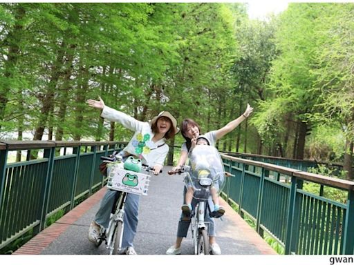 日月潭騎親子腳踏車，暢遊全球十大最美自行車道