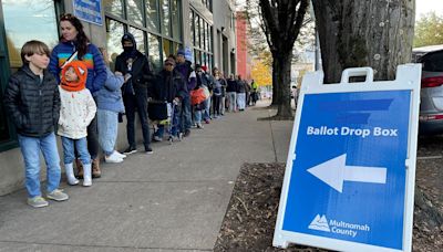 Where should I drop off my ballot for Oregon's 2024 primary election?