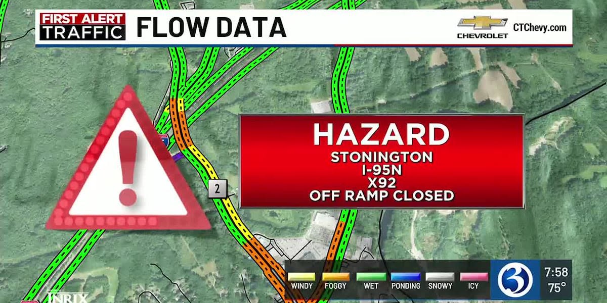 Four hurt in Route 2 Stonington crash; road closed