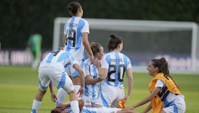 Histórico: con un golazo de Kishi Núñez, la selección argentina avanzó por primera vez a los octavos de final del Mundial Sub 20 femenino