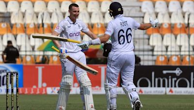 Stats: Batting records tumble as England cross 800; Brook shares historic partnership with Root