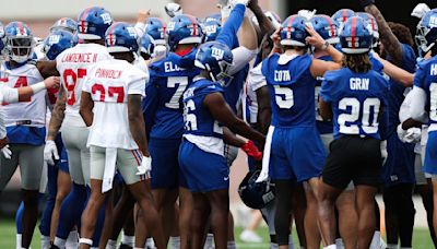 Giants 53-man roster projection: Who’s in, who’s out entering training camp?