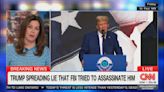 Erin Burnett Thoroughly Debunks Biden Assassinating Trump Conspiracy Promoted on Fox News and Right-Wing Media