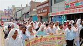 Govt employees hold protest, seek regular jobs