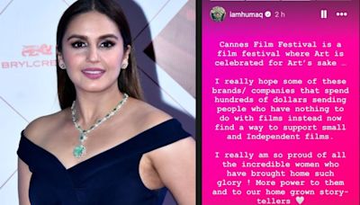 Huma Qureshi Advocates For Indie Films Following Cannes Success Of All We Imagine As Light