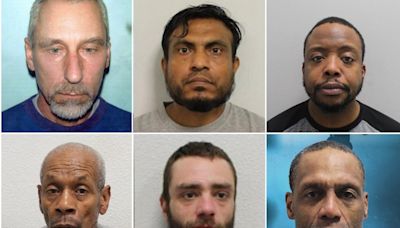 South Londoners locked up in July so far including double-murderer and paedo coach