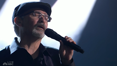 Richard Goodall performs “live” on AGT