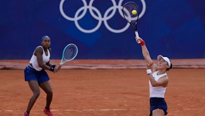 Coco Gauff loses twice in a day in doubles, her Paris Olympics run finished