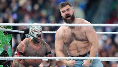 Another Olympics celebrity fan? Jason Kelce pledges for Ilona Maher, US women's rugby