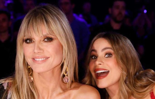 Heidi Klum and Sofía Vergara Prove They Don't Age in Plunging Dresses