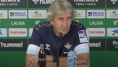 Pellegrini olvida el derbi, da un toque a Ayoze y revela su futuro en el Betis