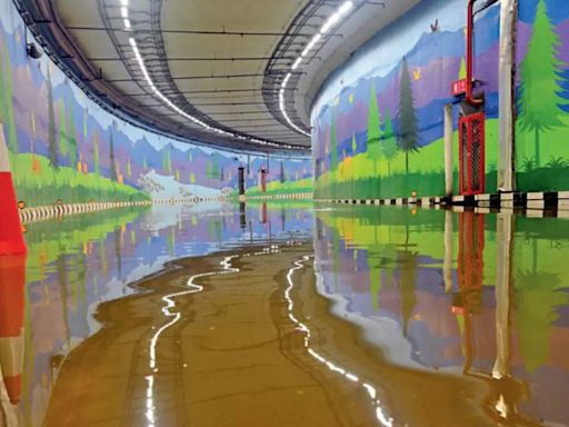 Tunnel Vision: Drainage Issues at Pragati Maidan Transit Corridor | Delhi News - Times of India