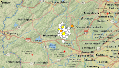 A 2.6 magnitude earthquake in Central New Jersey rocks Bucks County second time this week