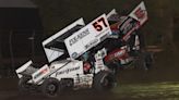 Kyle Larson narrowly defeats 16-year-old Ryan Timms in World of Outlaws Sprint Car Gold Cup prelim