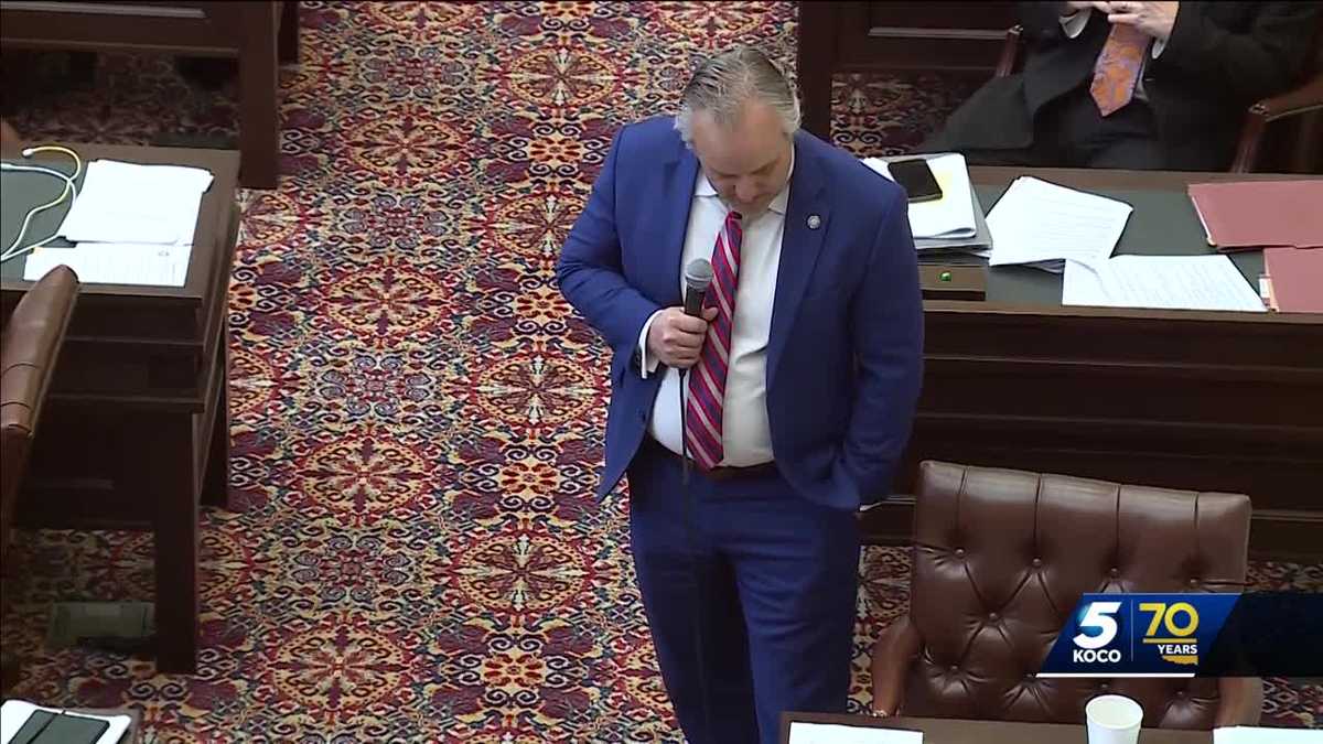 Oklahoma Senate votes to override governor's veto on domestic violence bill