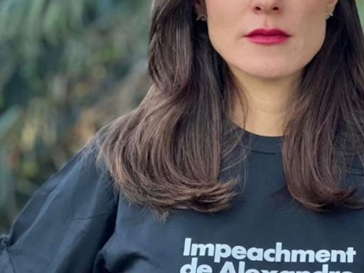 Pré-candidata do Novo à Prefeitura de São Paulo usa camiseta pedindo impeachment de Moraes | Brasil | O Dia