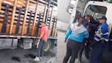 Paro de camioneros causa muerte de animales en vía Mosquera-Funza; llevaban horas atrapados