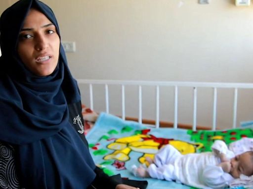 Gaza: A mother's desperate plea to feed her baby