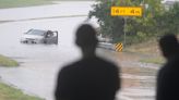 Heavy rain floods streets across Dallas-Fort Worth area