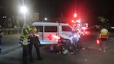 救護車紅燈直行「2機車猛撞」4人彈飛受傷 騎士：沒聽到鳴笛聲