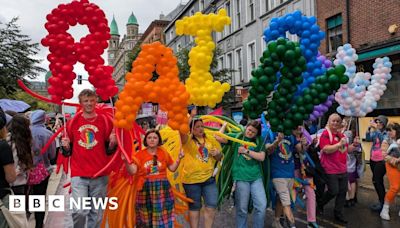 Belfast Pride: Annual event attracts thousands in Belfast