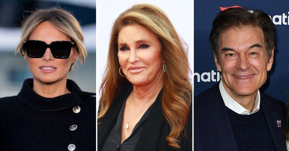 Melania Trump Invites Caitlyn Jenner and Dr. Mehmet Oz to $50k Per Ticket Mar-a-Lago Fundraiser to Celebrate Donald ...