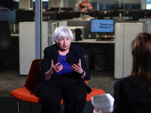 Yellen says US economy strong, all options open on China's overcapacity