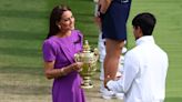 Catherine, Princess of Wales, in Purple, Is a Wimbledon Winner