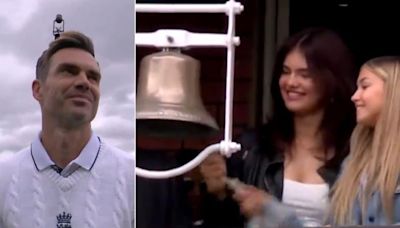 WATCH: James Anderson's Daughters Ring the Bell at Lord's on Veteran Pacer's Farewell Test - News18