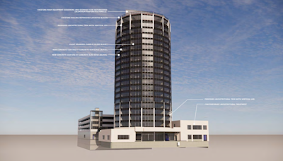 Crowne Plaza hotel transformation into apartments approved by city Planning Commission