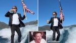 Mark Zuckerberg dons tux in July 4 surfing video while holding beer and US flag