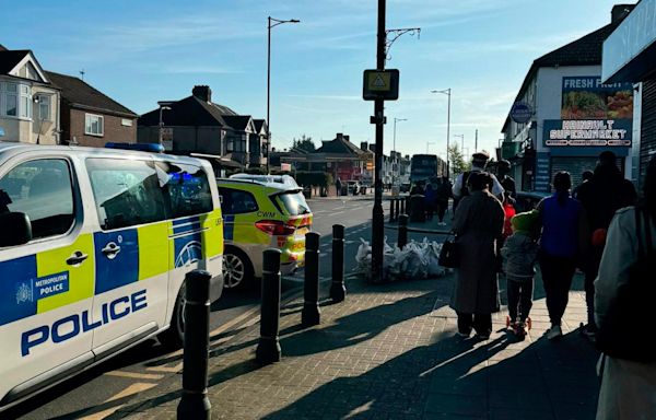 Boy, 14, dies after man with sword stabs multiple people near London tube station