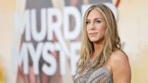 Jennifer Aniston's silver mini dress is *everything* as she steps out for the premiere of Murder Mystery 2