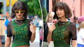 Emily Ratajkowski switches up her style for cameo in Lena Dunham series ‘Too Much’