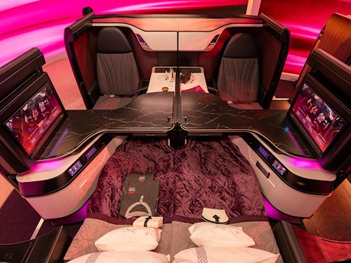 Qatar Airways’ New Business-Class Suites Come With Giant Beds and Turn-Down Service