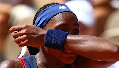 Juegos Olímpicos de París: "Me están engañando, no son justos conmigo", Coco Gauff volvió a romper en llanto por un polémico fallo