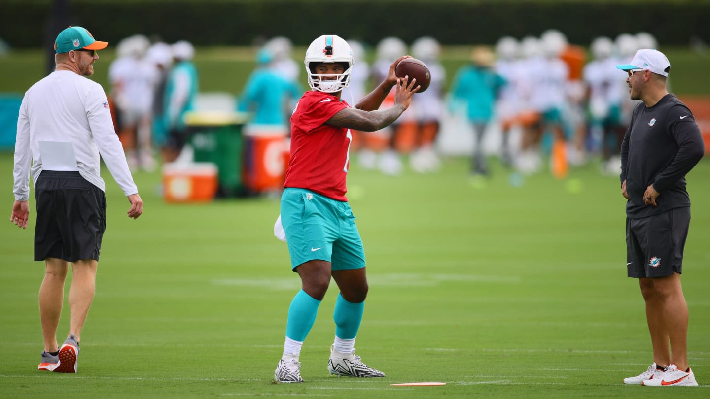 Miami Dolphins QB Tua Tagovailoa Joins Team For Limited First Practice