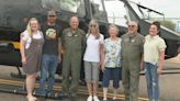 Army veteran takes final flight before retiring