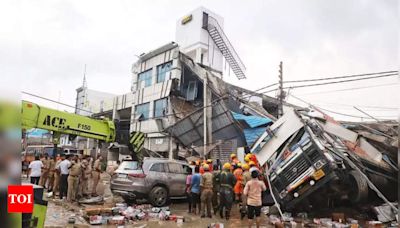 No Arrests After 21 Days in Fatal Building Collapse Investigation in Lucknow | Lucknow News - Times of India