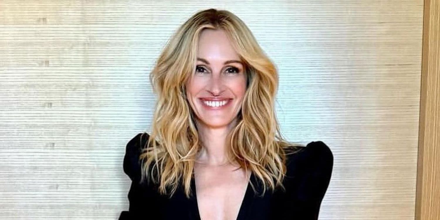 Julia Roberts Switched Her Signature Red Hair to Bright Blonde