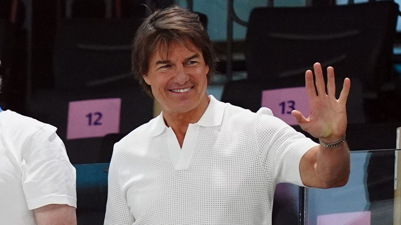 Tom Cruise, Ariana Grande and Jessica Chastain watch Paris Olympics gymnastics