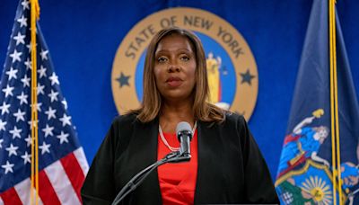 Letitia James announces new 625-count gun-related indictment