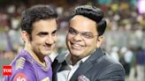 I have a fabulous relationship with Jay Shah: Gautam Gambhir | Cricket News - Times of India