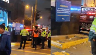 SJL: Dos personas quedaron heridas por explosivo que detonaron en estación Caja de Agua del Metro