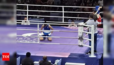 ‘Men shouldn’t be allowed in women’s boxing’: Social media users outraged after Imane Khelif beats Angela Carini in 46 seconds | World News - Times of India