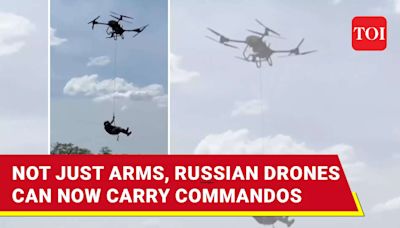 Russia's New Drone Can Carry Commandos; Fresh Headache For Ukraine Amid Battle Blows | TOI Original - Times of India Videos