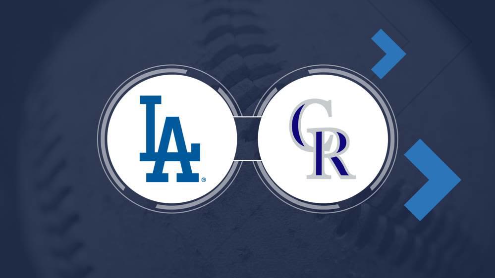 Dodgers vs. Rockies TV Channel and Live Stream Info for May 31