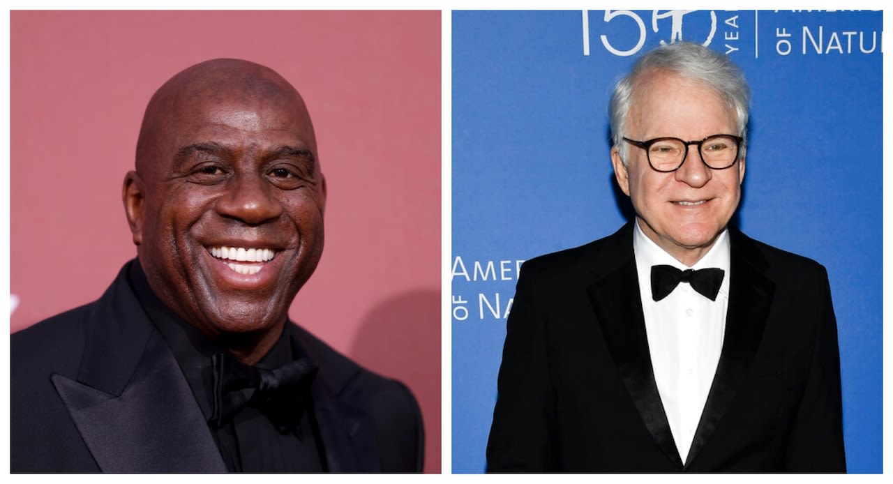 Famous birthdays list for today, August 14, 2024 includes celebrities Magic Johnson, Steve Martin