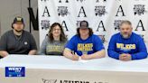 Athens' Nate Polzella signs to play football at Wilkes University